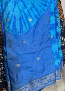 Blue Dye Look Saree
