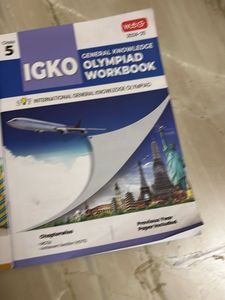 English, Maths And GK Olympiad Workbook