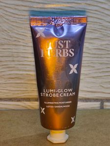Just Herbs Lumi-Glow Strobe Cream + LIPSTICK