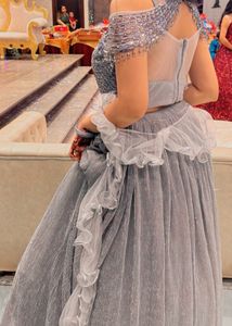 Deisgner Crop Top Lehnga