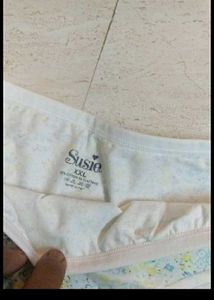 SET Of 2- TAABU Women&#39;s Blue Hipster Panties