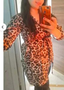 Leopard Print Tunic