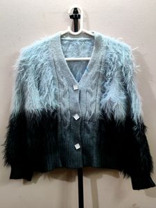 women's imported cardigan with a Vneck