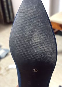 Blue Shoetopia Heels