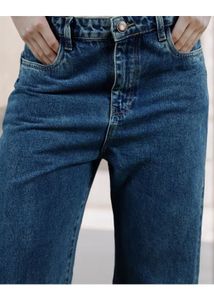 Wide Leg Denim Jeans