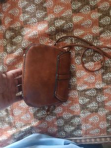 beautiful leather sling bag