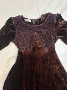 Velvet Midi Dress
