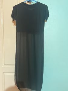 New Sarfaraz Black Stylish Kurti