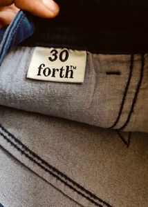 Navy Blue Straight Fit Jeans