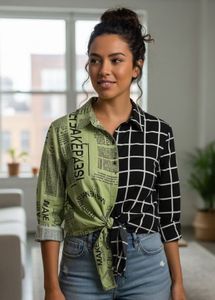 Trendy Colorblock Shirt