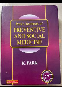 Park Book Of Preventive Medicine