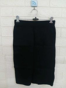 Black Straight Skirt