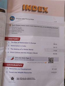 One Shot Social Science Class 10