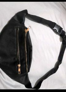 Black Waist Bag