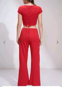 Tokyo Talkies Solid Top With Trousers