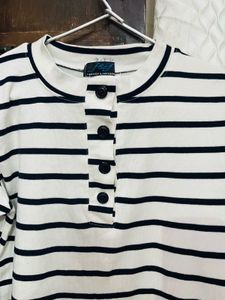Striped Button-Up Top *(Combo)*