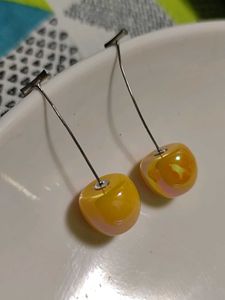Cherry Drop Earrings