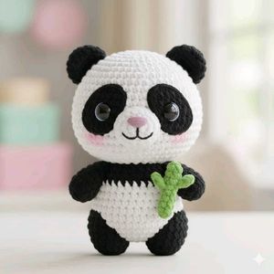Crochet Panda Plush