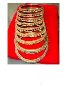 Golden Bangle Set