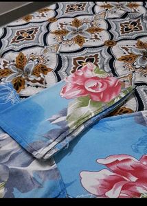 Combo Of Bedsheets With Pillow Covers