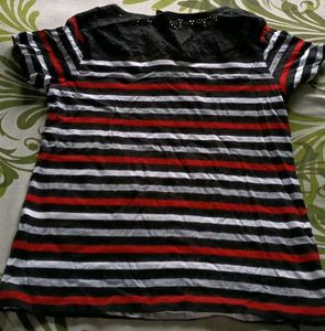 Striped Short Sleeve Tee