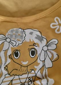 2 cute tops for little girls 3 to 6 yrs