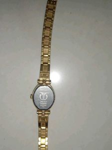 Titan women Gold Watch