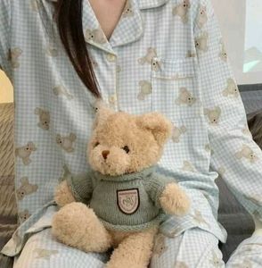 Teddy Bear Print PJ //Pinterest