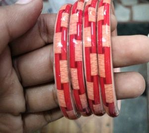 Glass Bangles Combo