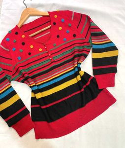 B2G2 🎁 Pinterest Multicolour Knit Sweater C