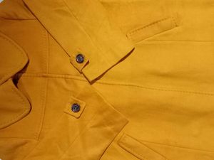 Chic Mustard Peacoat