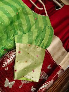Green Lehenga Choli Set