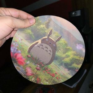 &#34;My Neighbor Totoro&#34; Circular Mouse Pad Anime
