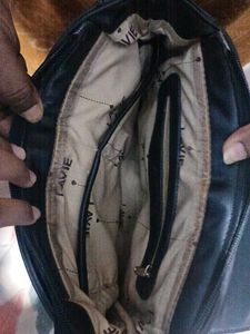Lavie Black &amp; Sliver Crossbody Bag