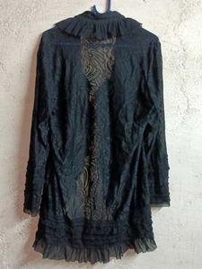 Women&#39;s See-through Fashion Lace Shrug Black 🖤