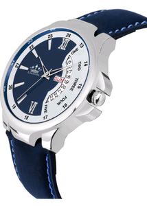 Quartz Analog Watch With Day And Date