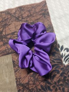 3 Soft Hair Scrunchies
