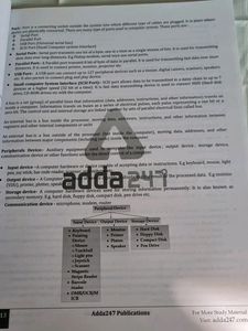 Adda247 Computer Book Bank/SSC