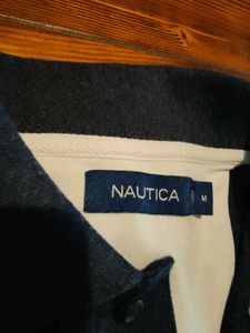 Nautica Anchor Print Polo Shirt