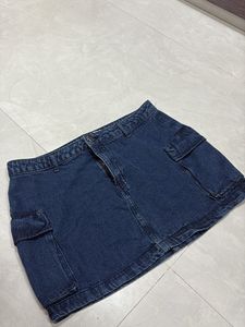 Mini Denim Skirt