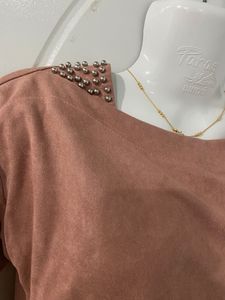Pink Studs Top