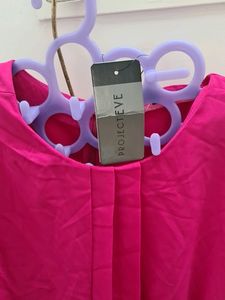 PROJECT EVE Pleated Shift Dress With Belt