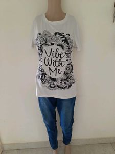 White T-shirt For Women