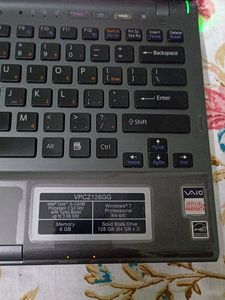 SONY Z SERIES..VPCZ126GG LAPTOP LAMINATED DONE
