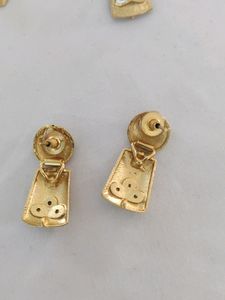 1 Gram Gold Plated Kundan Necklace Set (Women)