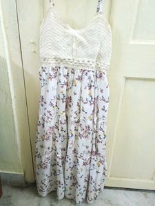 Floral Crochet Sundress