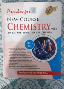 Pradeep Chemistry Class 12 | Volume 1,2| 2024-2025