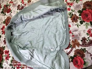 Chic Light Blue Coat