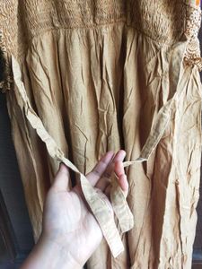 Bohemian Maxi Dress Embroidered