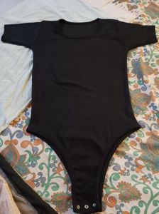 Black Bodysuit Top